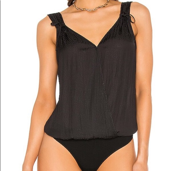 Paige Cerisa Bodysuit Black sz M - Picture 6 of 13